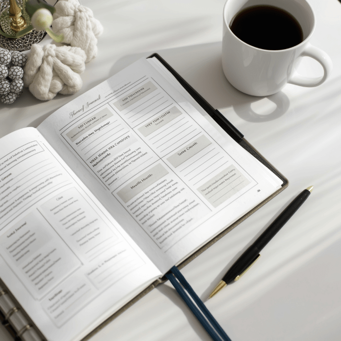 The Subconscious Millionaire System Bonus #3 - The Prosperity Journal Template